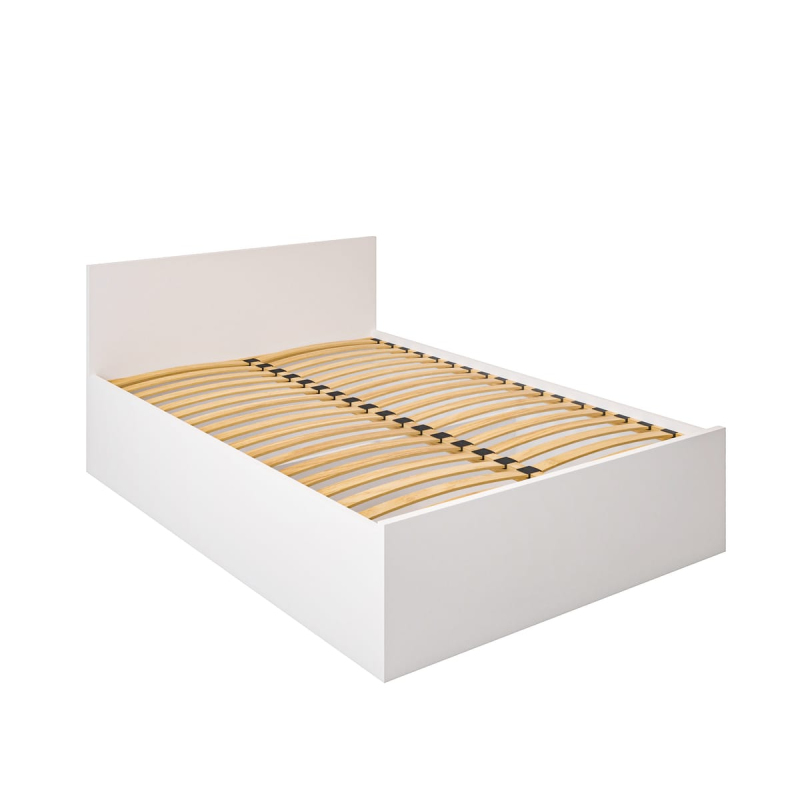 Łóżko sypialniane Białe 140x200