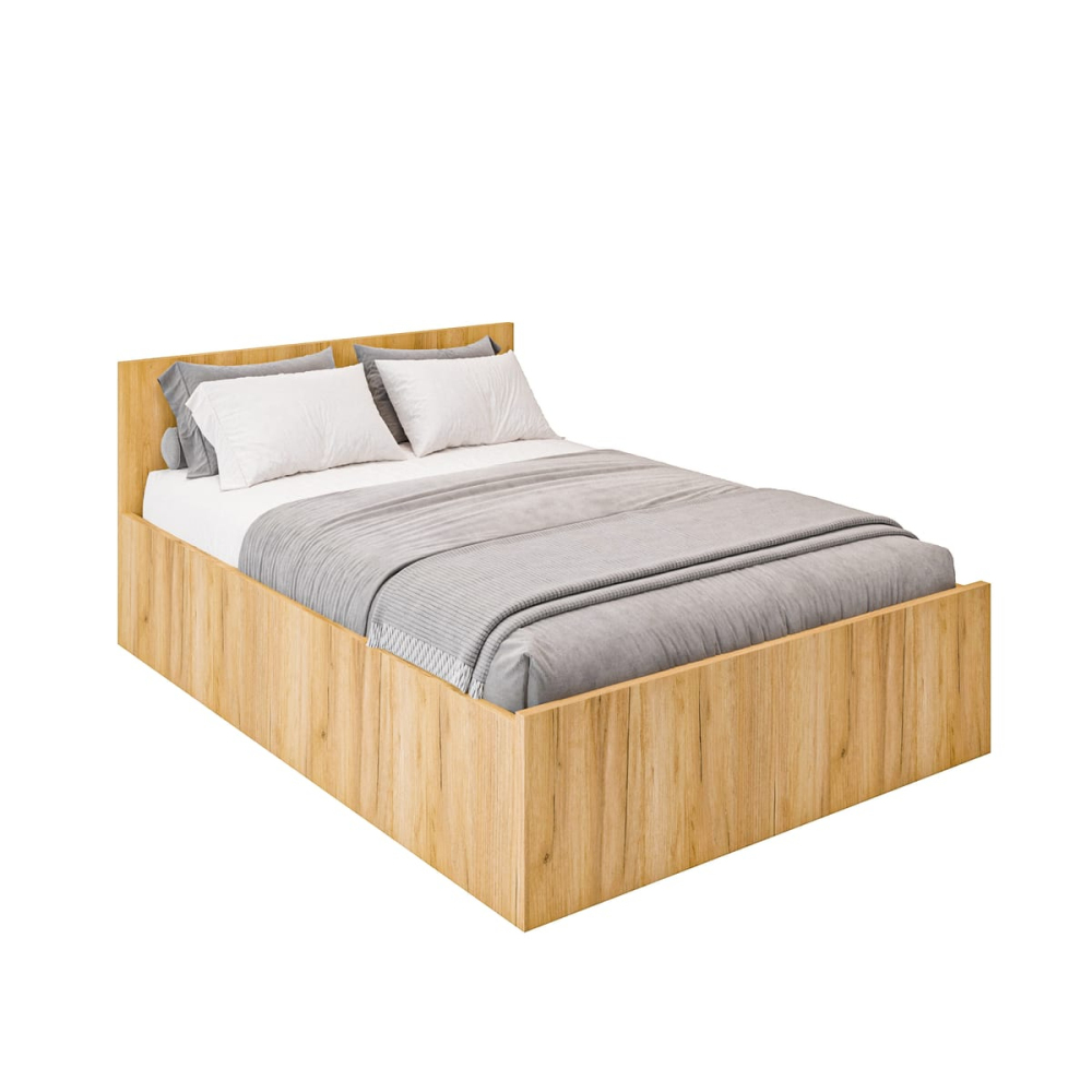 Łóżko sypialniane Złoty Dąb 140x200