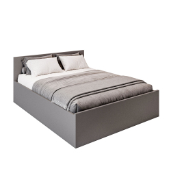 Łóżko sypialniane Szare 160x200