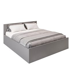 Łóżko sypialniane Szare 180x200