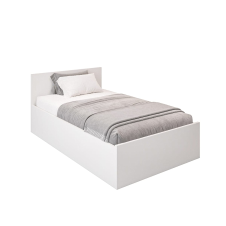 Łóżko pojedyncze Mia Białe 120x200
