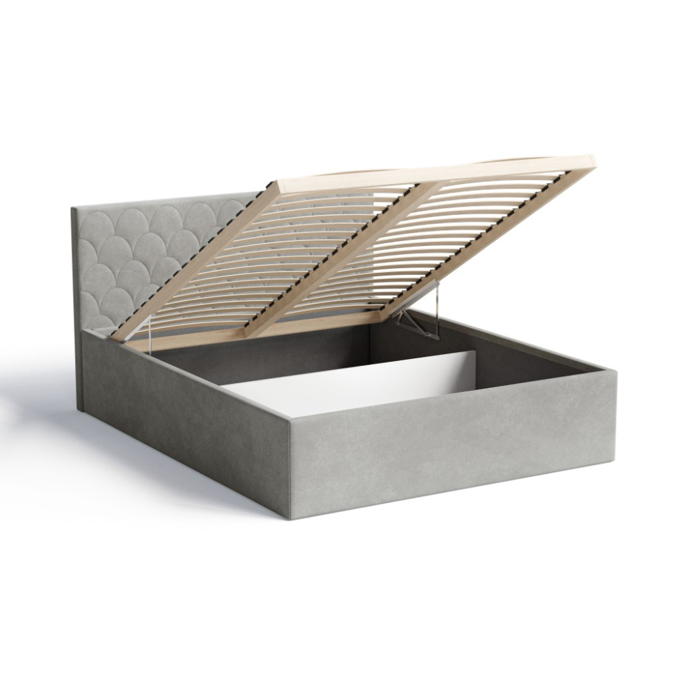 Łóżko tapicerowane RADIUS 160x200 cm - 10 kolorów