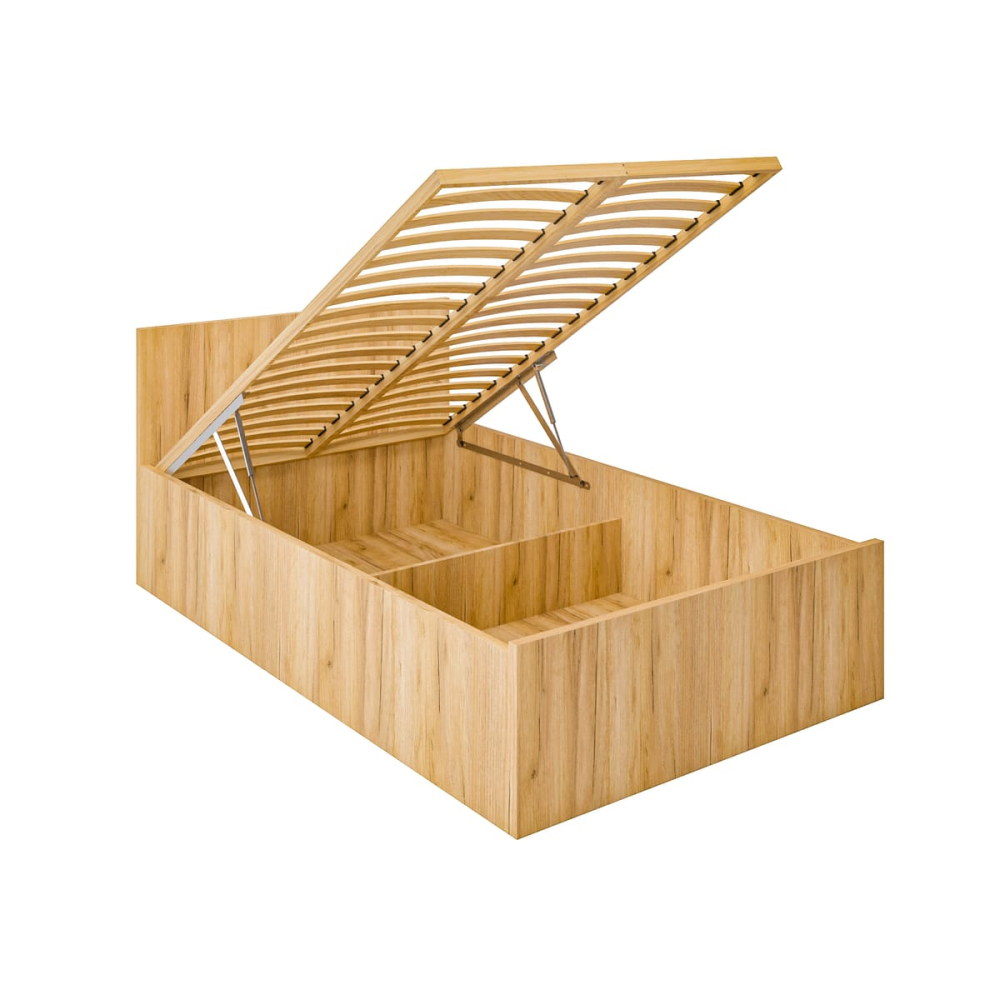 Łóżko pojedyncze Złoty Dąb 120x200