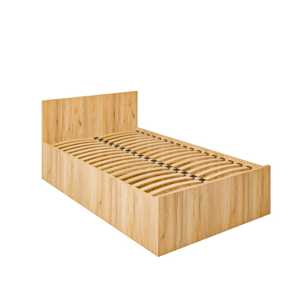 Łóżko pojedyncze Mia Złoty Dąb 120x200